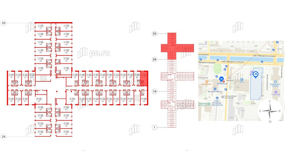 Апартаменты в ЖК Апарт-отель Well , студия, 20.23 м², 9 этаж